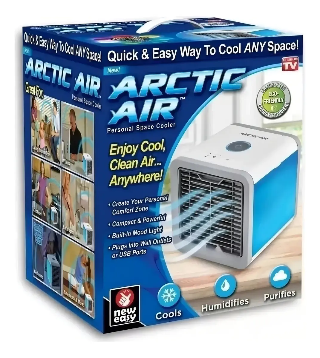❄️Aire Acondicionado Portátil Arctic Air Enfriador Personal